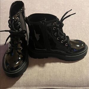 Steve Madden Black Kids Boots
